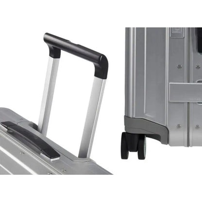 Samsonite Lite-Box ALU Anodised Aluminium 80 cm 4 Wheel Trunk - Aluminium