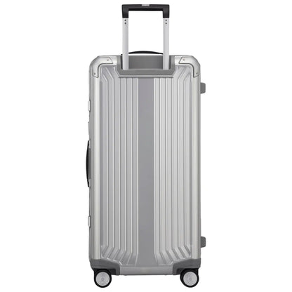 Samsonite Lite-Box ALU Anodised Aluminium 80 cm 4 Wheel Trunk - Aluminium