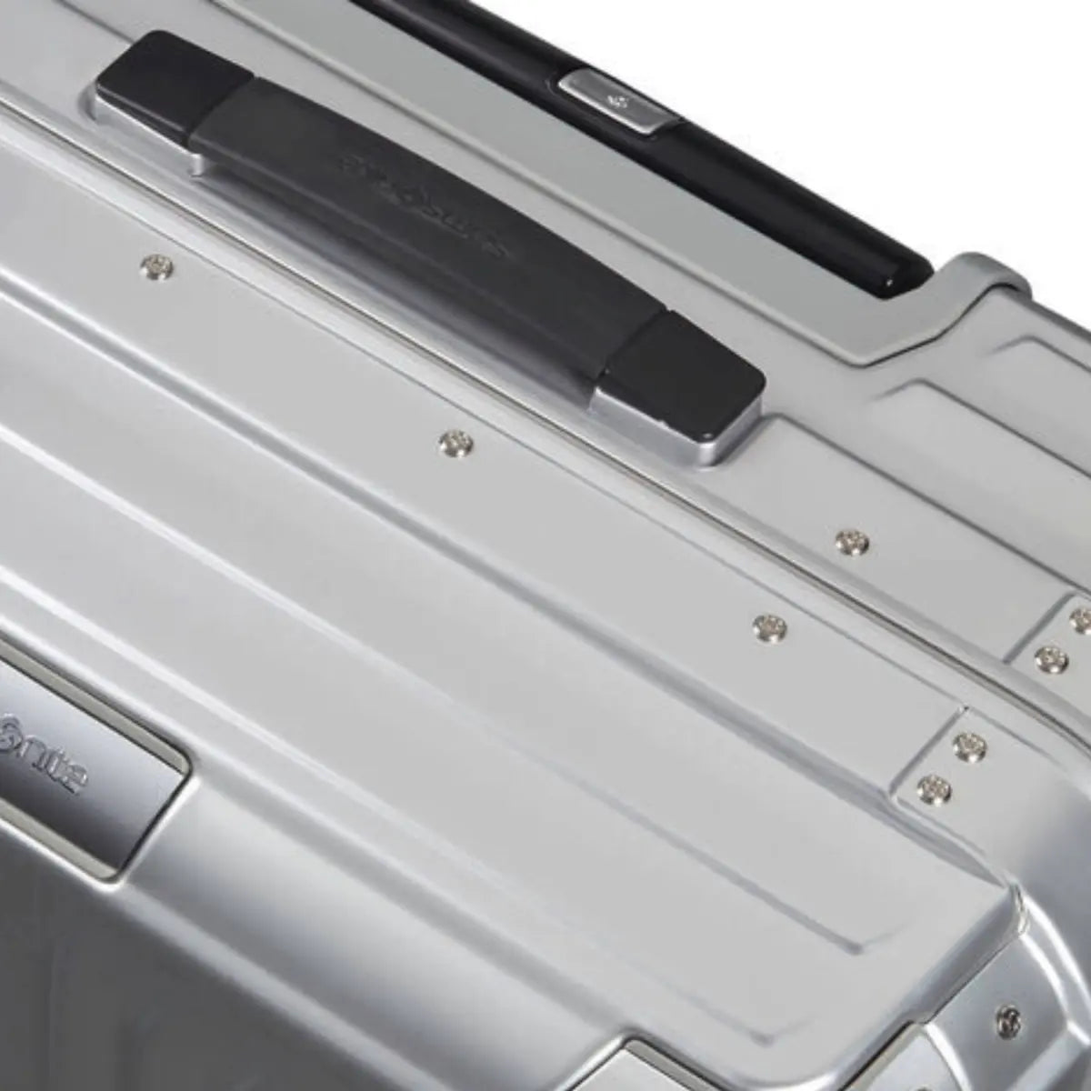 Samsonite Lite-Box ALU Anodised Aluminium 80 cm 4 Wheel Trunk - Aluminium