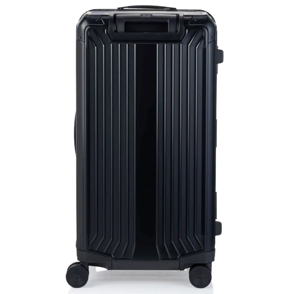 Samsonite Lite-Box ALU Anodised Aluminium 80 cm 4 Wheel Trunk - Black
