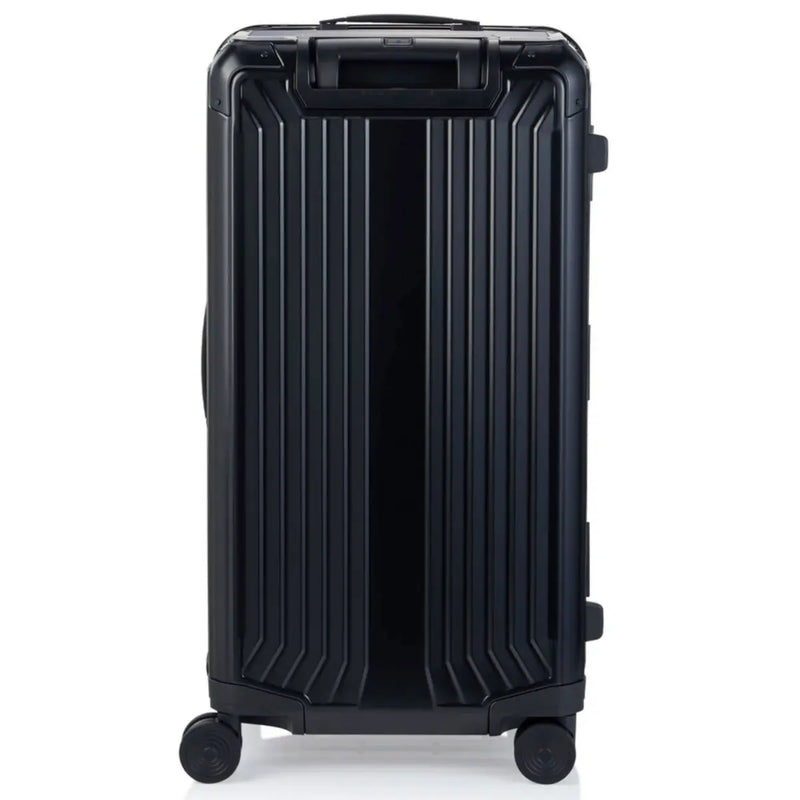 Samsonite Lite-Box ALU Anodised Aluminium 80 cm 4 Wheel Trunk - Black