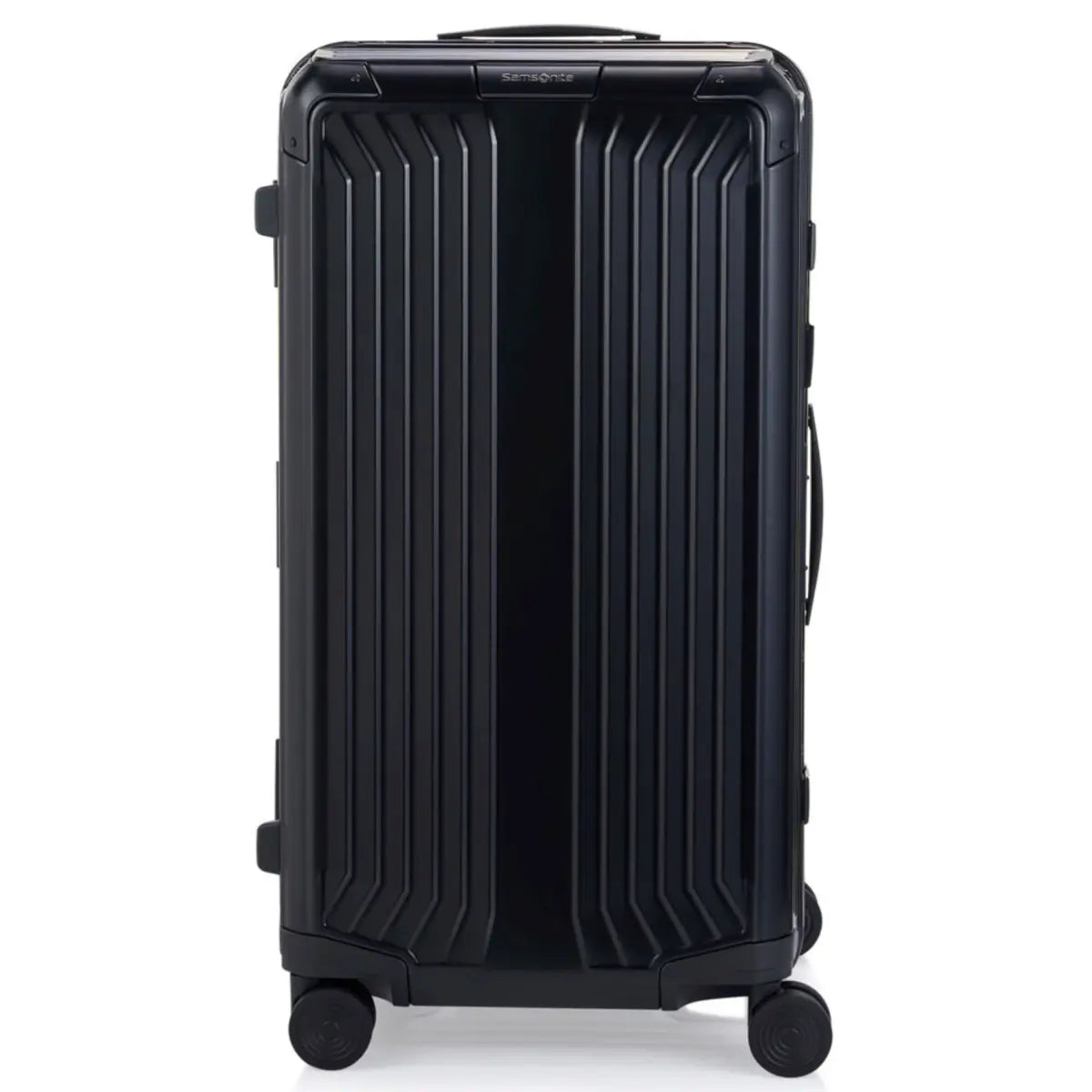 Samsonite Lite-Box ALU Anodised Aluminium 80 cm 4 Wheel Trunk - Black