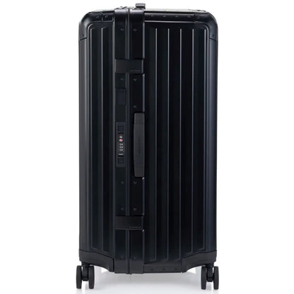 Samsonite Lite-Box ALU Anodised Aluminium 80 cm 4 Wheel Trunk - Black