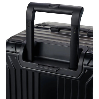 Samsonite Lite-Box ALU Anodised Aluminium 80 cm 4 Wheel Trunk - Black