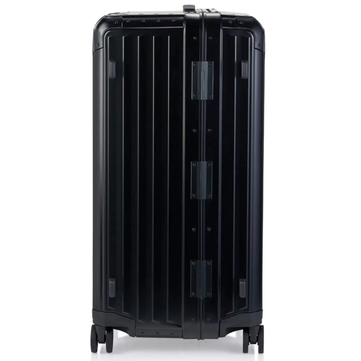 Samsonite Lite-Box ALU Anodised Aluminium 80 cm 4 Wheel Trunk - Black