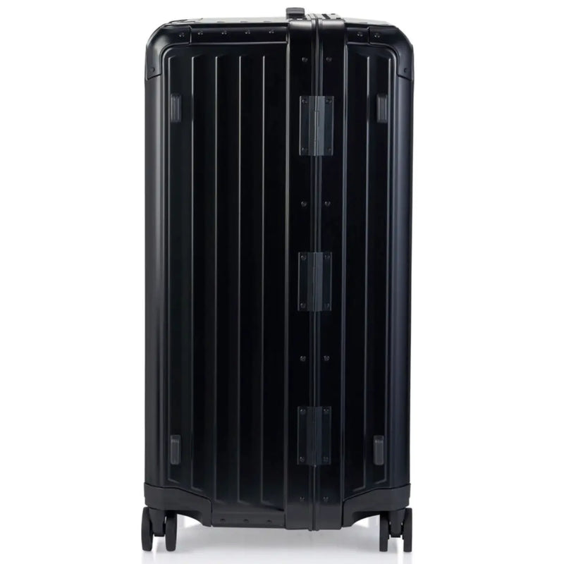 Samsonite Lite-Box ALU Anodised Aluminium 80 cm 4 Wheel Trunk - Black