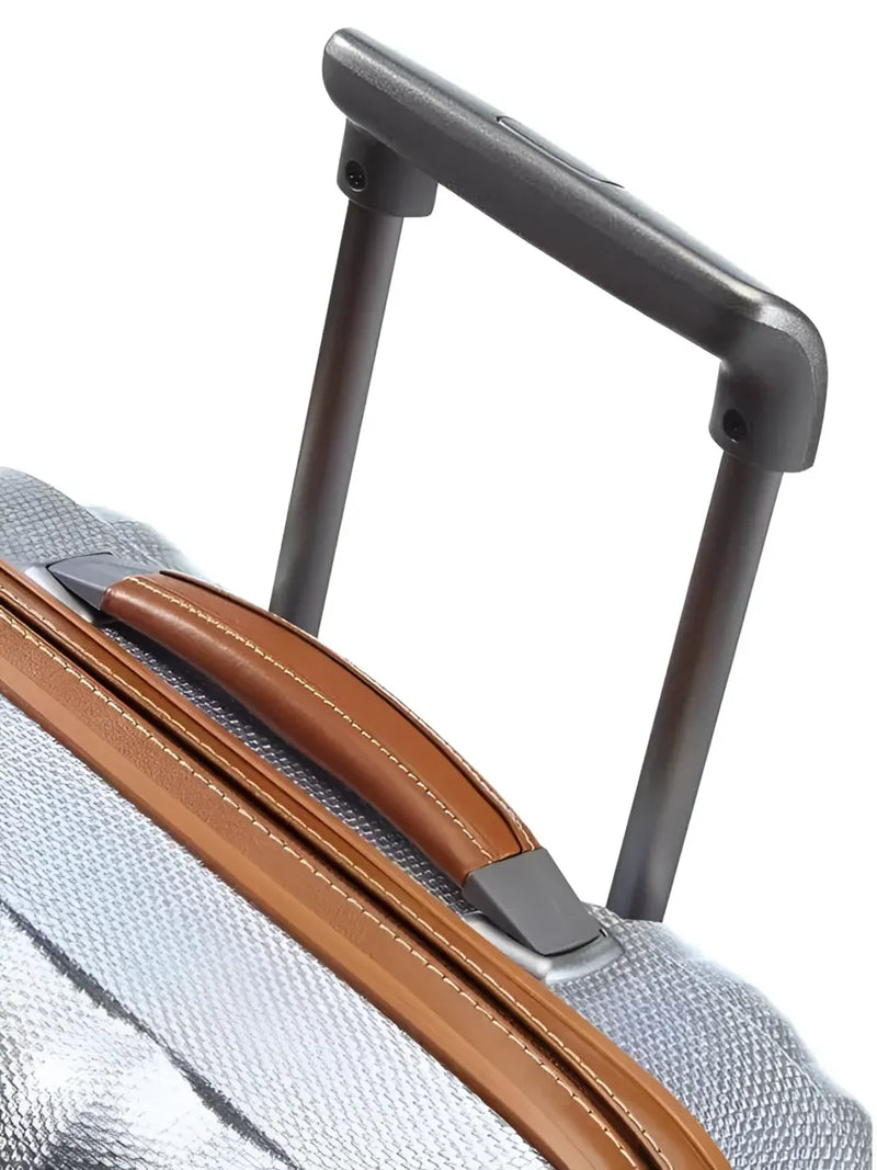 Leather soft-touch handles