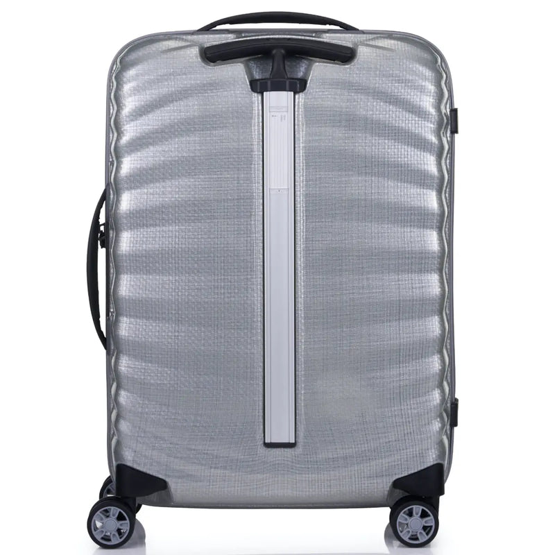 Push button retractable handle