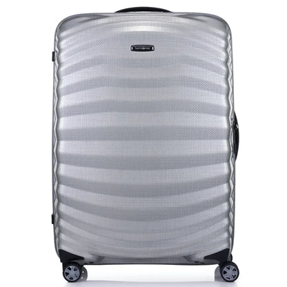 Samsonite Lite-Shock Sport 75cm 4 Wheel Spinner Luggage - Silver