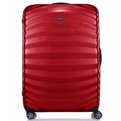 Samsonite Lite-Shock Sport 81cm 4 Wheel Spinner Suitcase - Chili Red