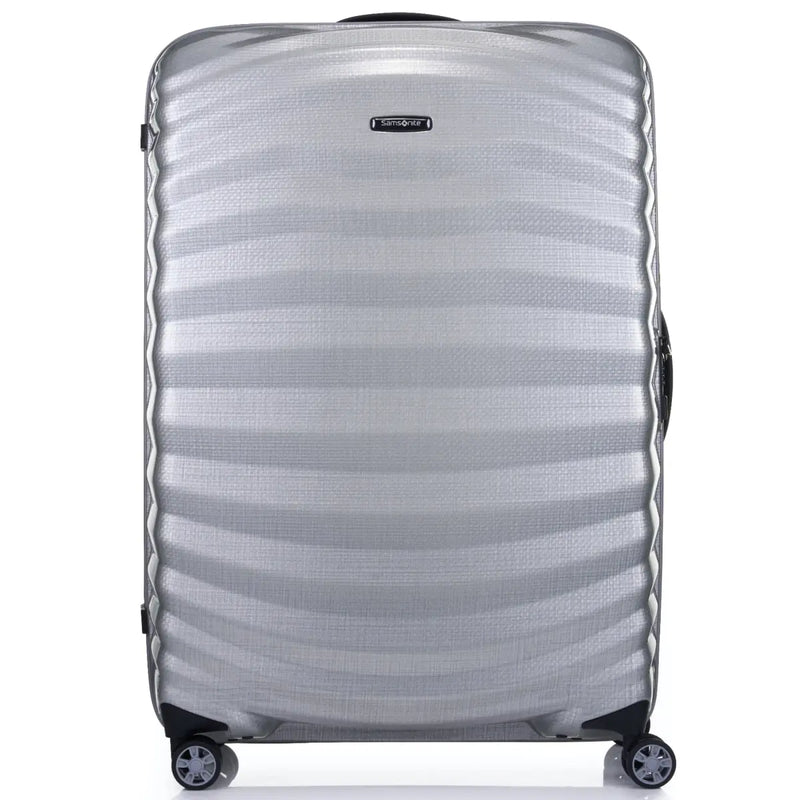 Samsonite Lite-Shock Sport 81cm 4 Wheel Spinner Luggage - Silver
