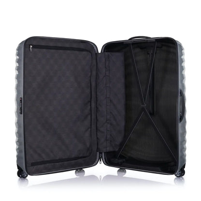 Zippered divider pad and cross ribbons in the bottom