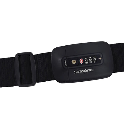 Samsonite Luggage Strap with TSA Lock - Black