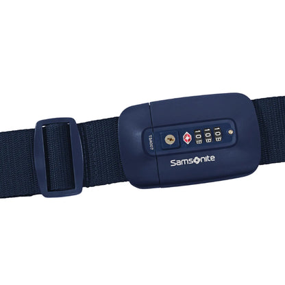 Samsonite Luggage Strap with TSA Lock - Midnight Blue