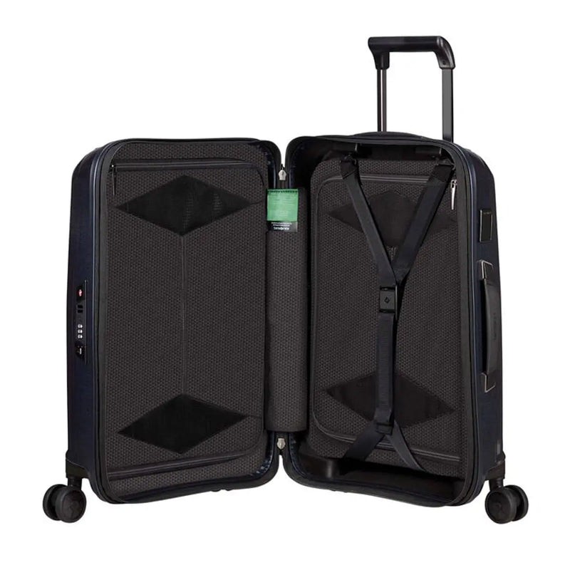 Compression straps and zippered dividers