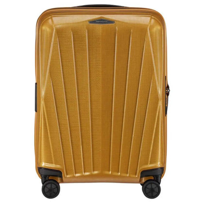 Samsonite Major-Lite 55 cm Expandable Carry-on Spinner Suitcase - Saffron Yellow