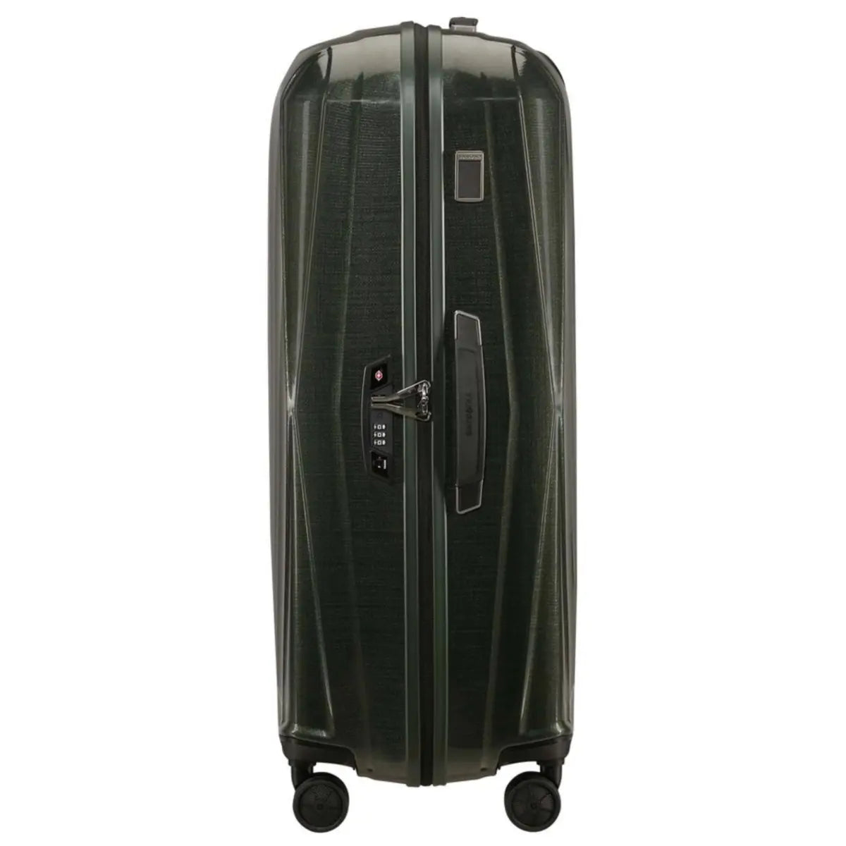 Integrated 3-digit TSA combination lock