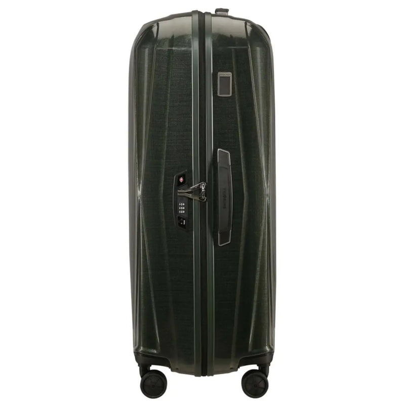 Integrated 3-digit TSA combination lock