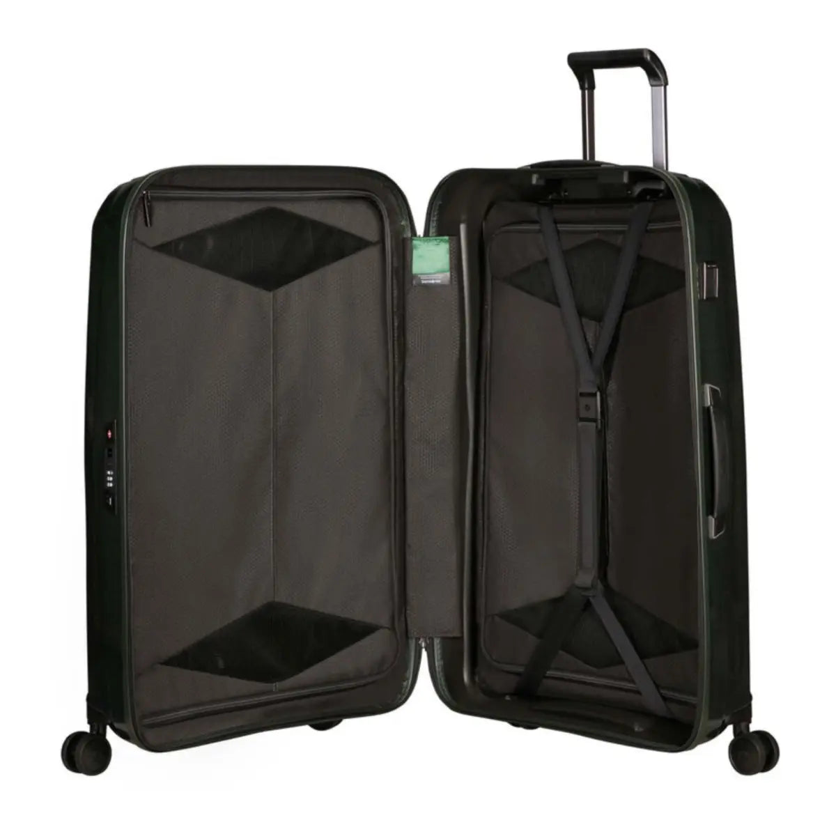 Removable luggage strap