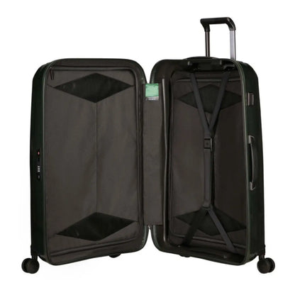 Removable luggage strap