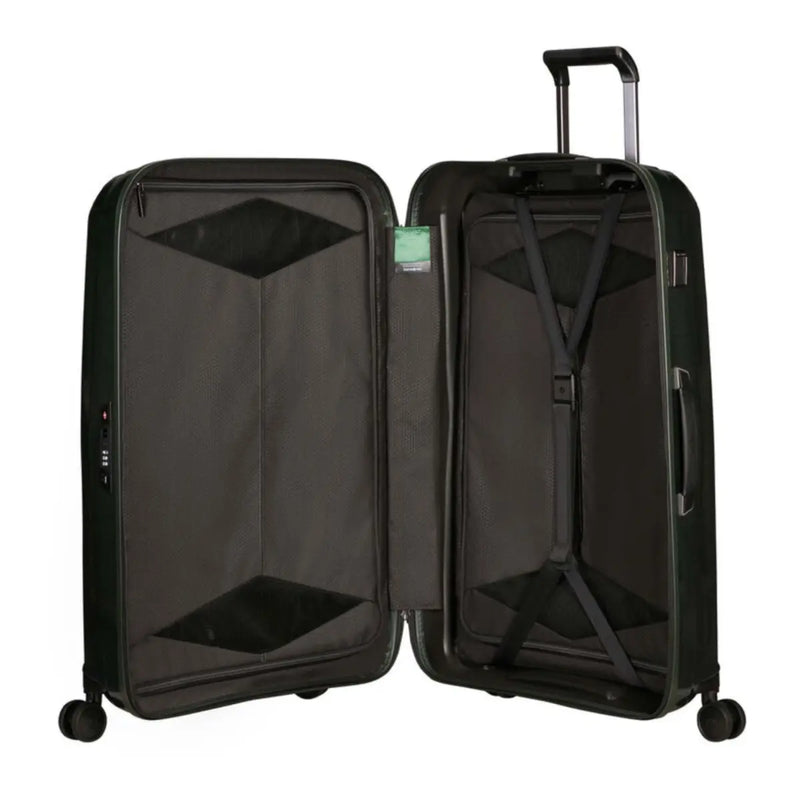 Removable luggage strap