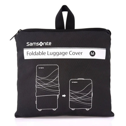 Samsonite Medium Foldable Suitcase Cover - Fits up 69cm - Black