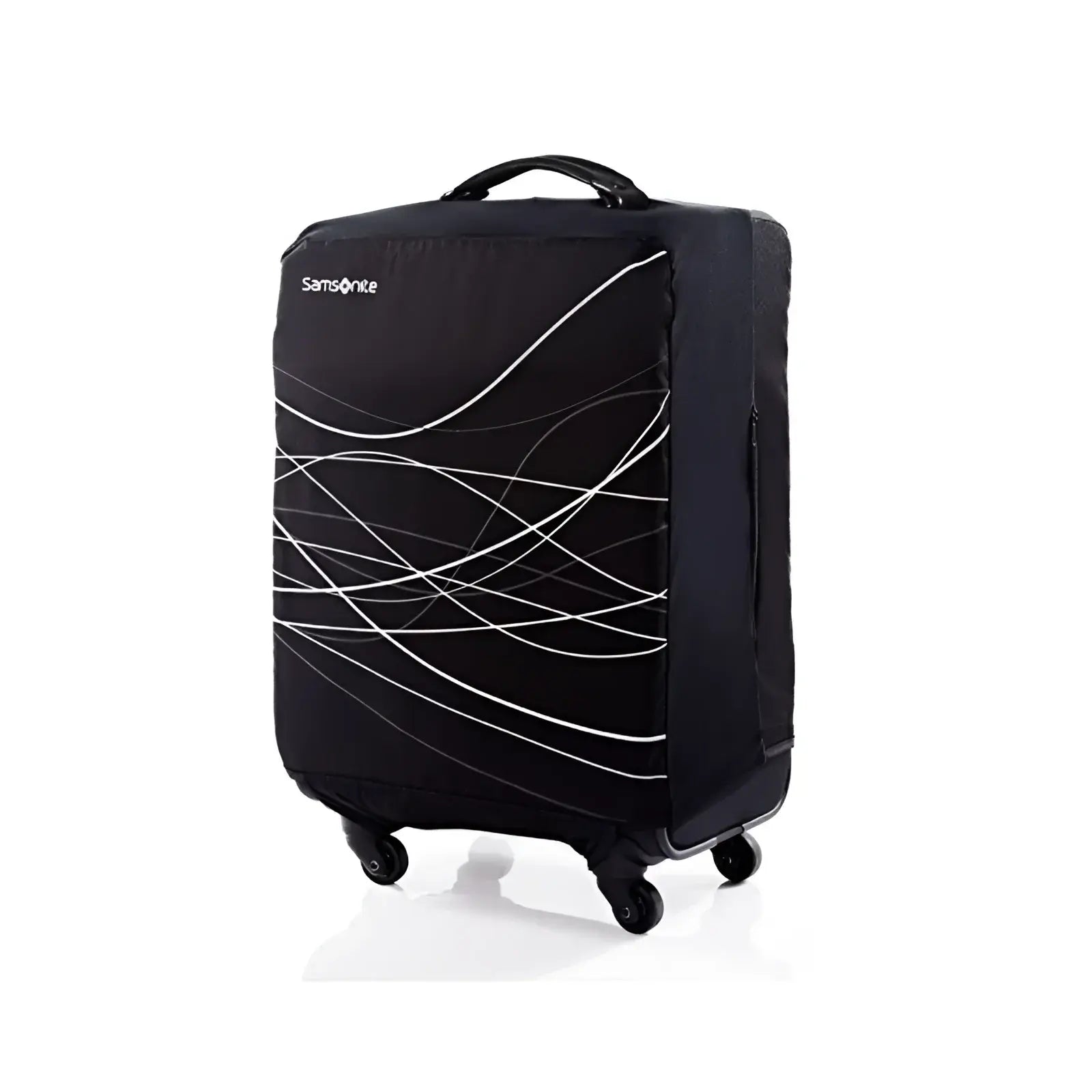 Medium Foldable Luggage Cover - Fits up 69cm - Black : Samsonite