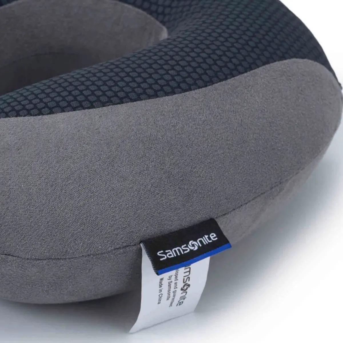 Samsonite Memory Foam Travel Pillow - Grey