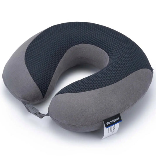 Samsonite Memory Foam Travel Pillow - Grey
