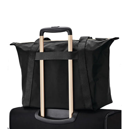Luggage sleeve on rear (luggage sold separately)