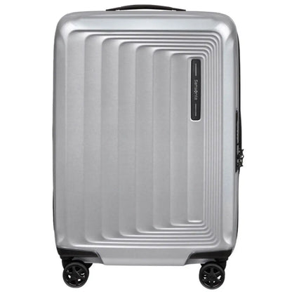 Samsonite Nuon 55 cm Expandable Cabin Spinner Luggage - Matt Silver