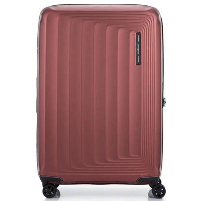 Samsonite Nuon 75 cm Expandable Spinner Suitcase - Terracotta Red