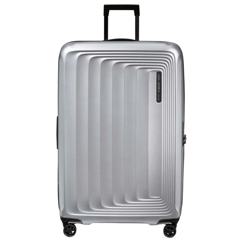 Samsonite Nuon 81 cm Expandable Spinner Luggage - Matt Silver