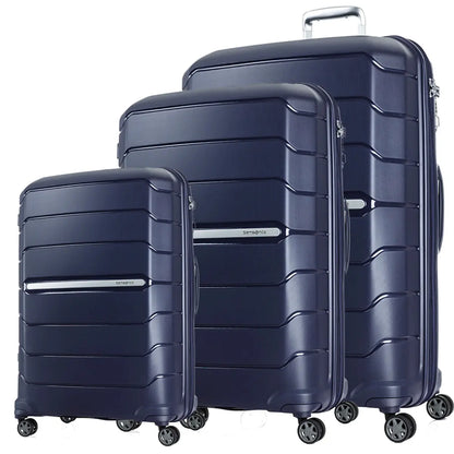 Samsonite Oc2Lite 3 piece Suitcase Set - Navy Blue