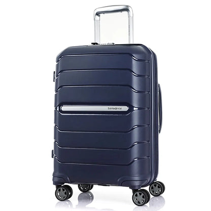 Recessed metal logo plate enhances its ultra-modern design