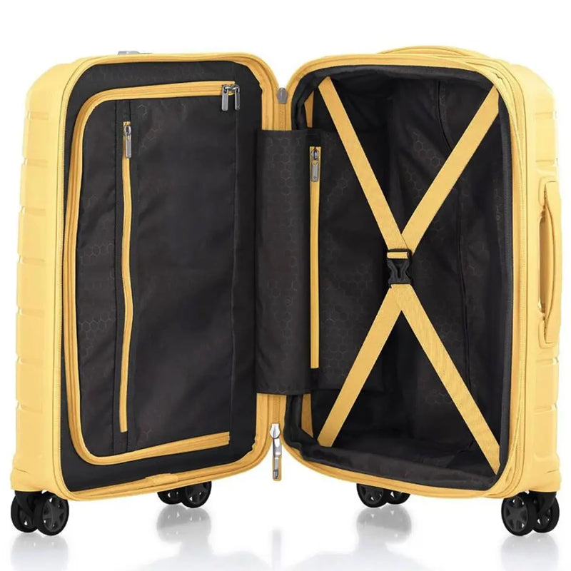 Samsonite Oc2Lite 55 cm 4-Wheel Expandable Carry-On Suitcase - Lemonade