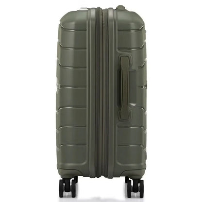 Samsonite Oc2Lite 55 cm 4 Wheeled Expandable Carry-On Spinner Suitcase - Olive Green