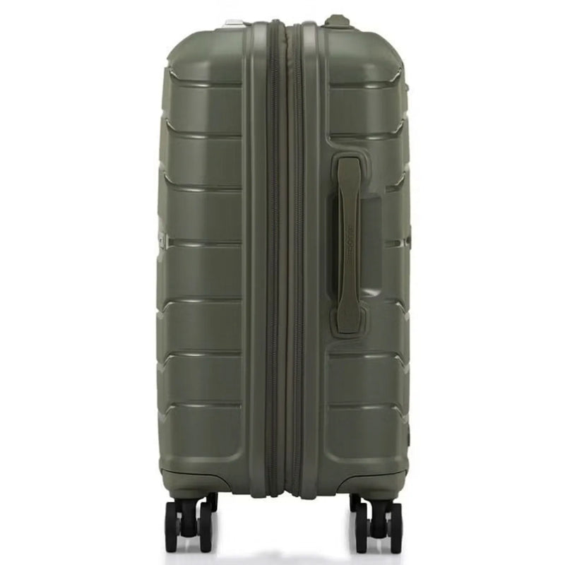 Samsonite Oc2Lite 55 cm 4 Wheeled Expandable Carry-On Spinner Suitcase - Olive Green