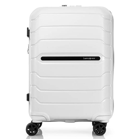 Samsonite Oc2Lite 55 cm 4 Wheeled Expandable Carry-On Spinner Suitcase - Off White