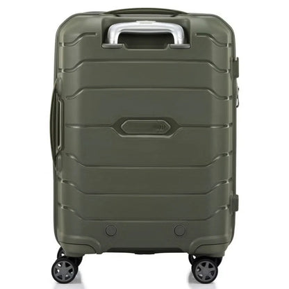 Samsonite Oc2Lite 55 cm 4 Wheeled Expandable Carry-On Spinner Suitcase - Olive Green