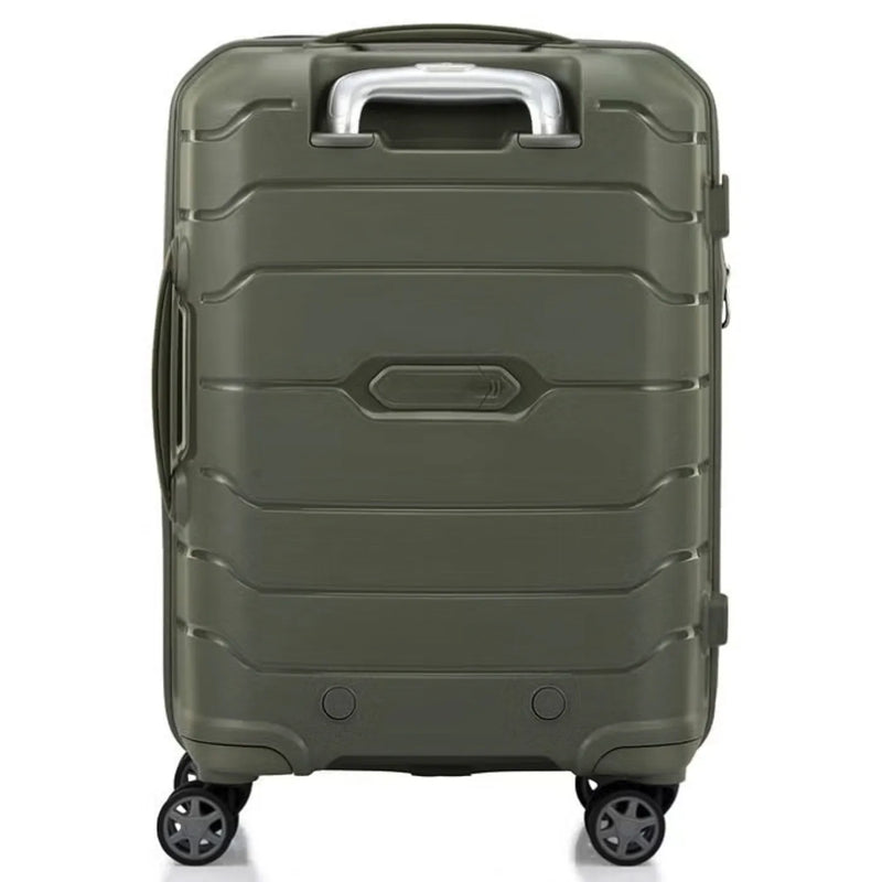 Samsonite Oc2Lite 55 cm 4 Wheeled Expandable Carry-On Spinner Suitcase - Olive Green
