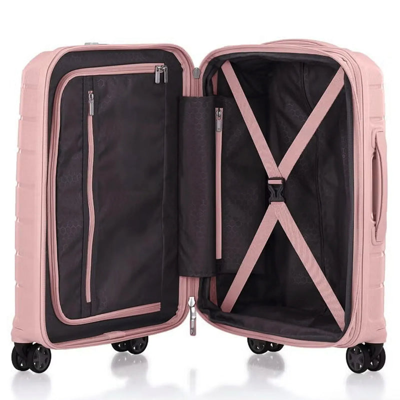 Samsonite Oc2Lite 55 cm 4 Wheeled Expandable Carry-On Spinner Case - Pink Lemonade