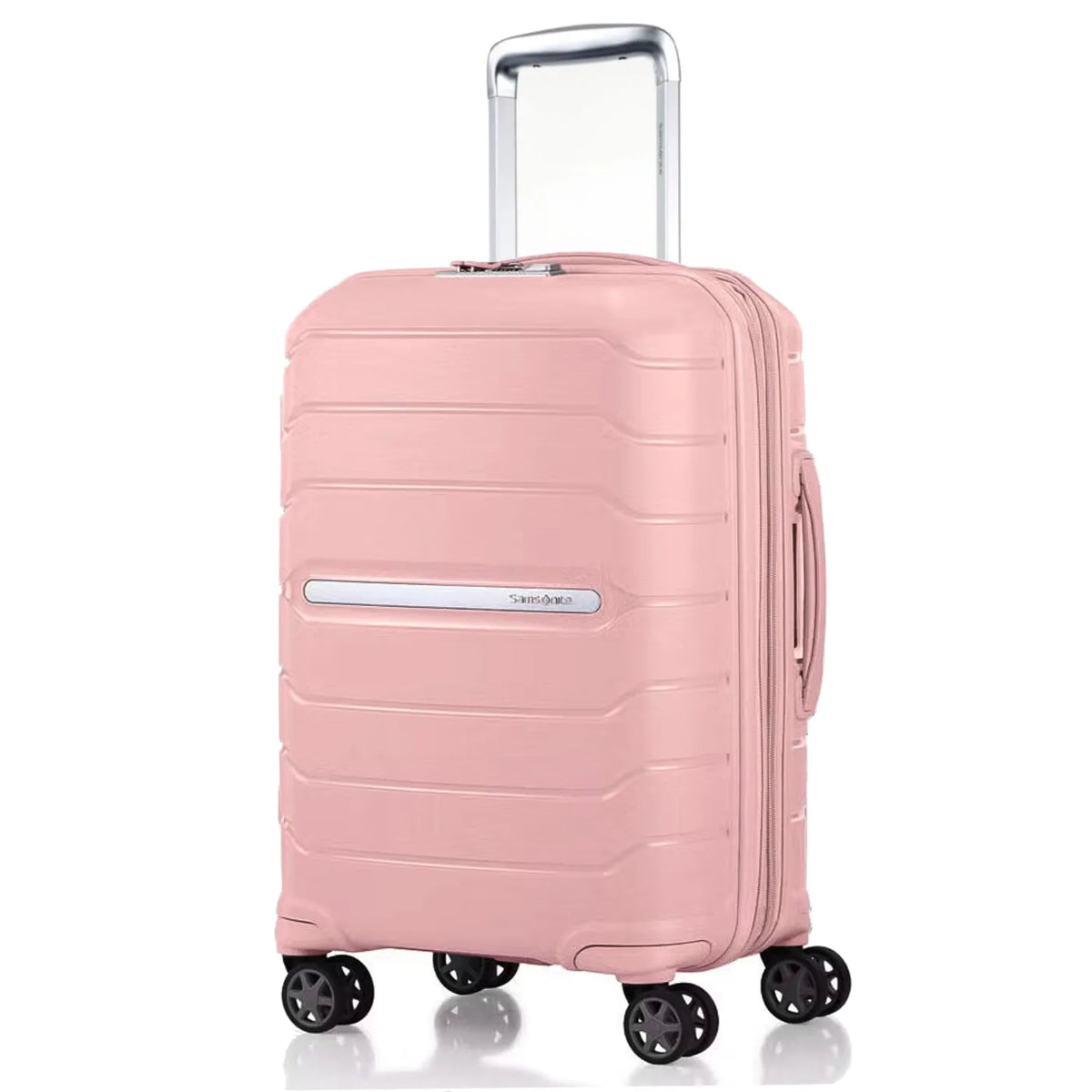 Samsonite Oc2Lite 55 cm 4 Wheeled Expandable Carry-On Spinner Case - Pink Lemonade
