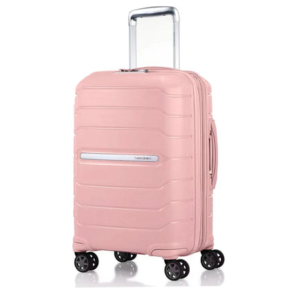 Samsonite Oc2Lite 55 cm 4 Wheeled Expandable Carry-On Spinner Case - Pink Lemonade