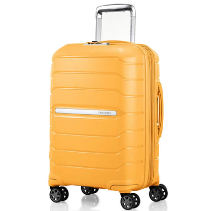 Samsonite Oc2Lite 55 cm 4 Wheeled Expandable Carry-On Suitcase - Honey Gold