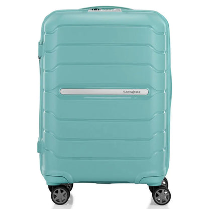 Samsonite Oc2Lite 55 cm 4 Wheeled Expandable Carry-On Suitcase - Aqua