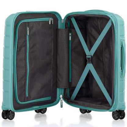 Samsonite Oc2Lite 55 cm 4 Wheeled Expandable Carry-On Suitcase - Aqua