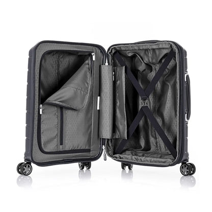 Functional elastic cross ribbons to secure packed items