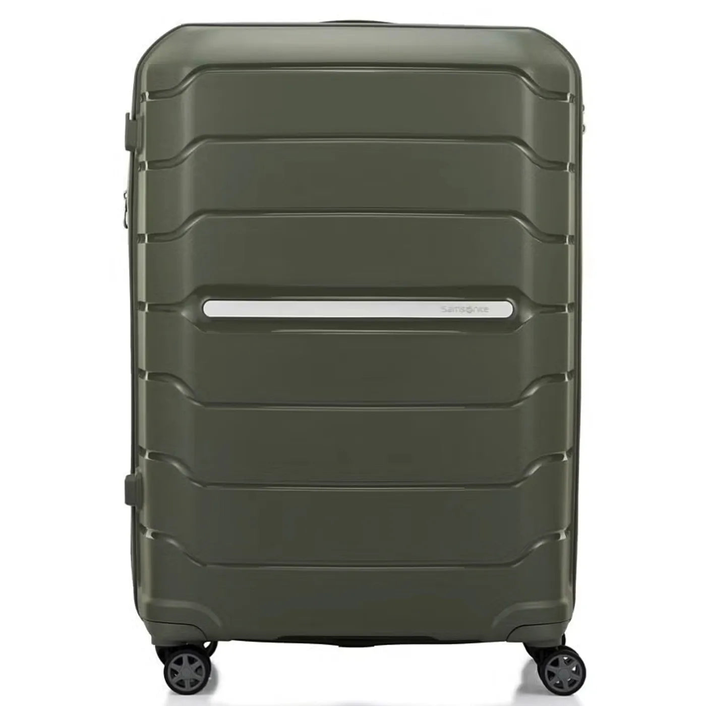 Samsonite Oc2Lite 75 cm 4 Wheeled Expandable Spinner Suitcase - Olive Green