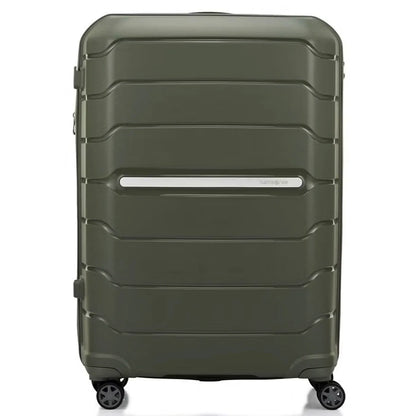 Samsonite Oc2Lite 75 cm 4 Wheeled Expandable Spinner Suitcase - Olive Green